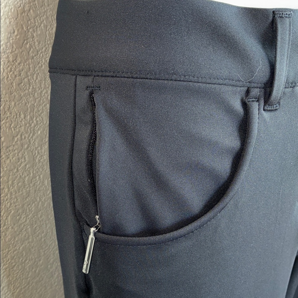 Ping Golf Pants Women 10 Black Sensor Cool "Verity II Trouser" Ping hardware EUC - Picture 6 of 17